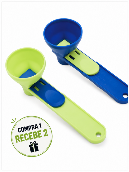 2 Colheres Medidora com Funil Integrado™ (1 oferta)