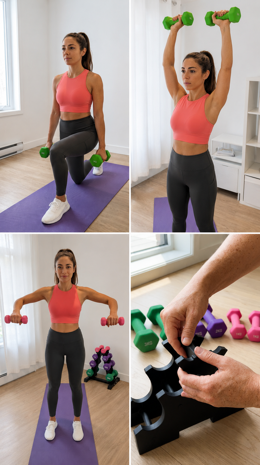 Halteres com Suporte NFitCore